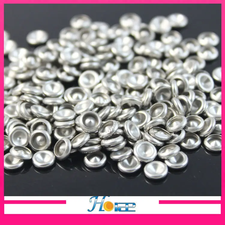 
8mm sapphire open-end rhinestones crystal rivets for leather 