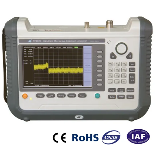AV4023 1MHz ~ 18GHz Handheld Microwave Spectrum Analyzer