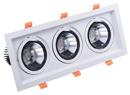 
white recessed Spot Light 15WX2 gimbal downlight 