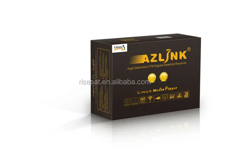 Горячая Распродажа azlink hd s1 поддержка dvb-s2 и turbo 8psk заводская