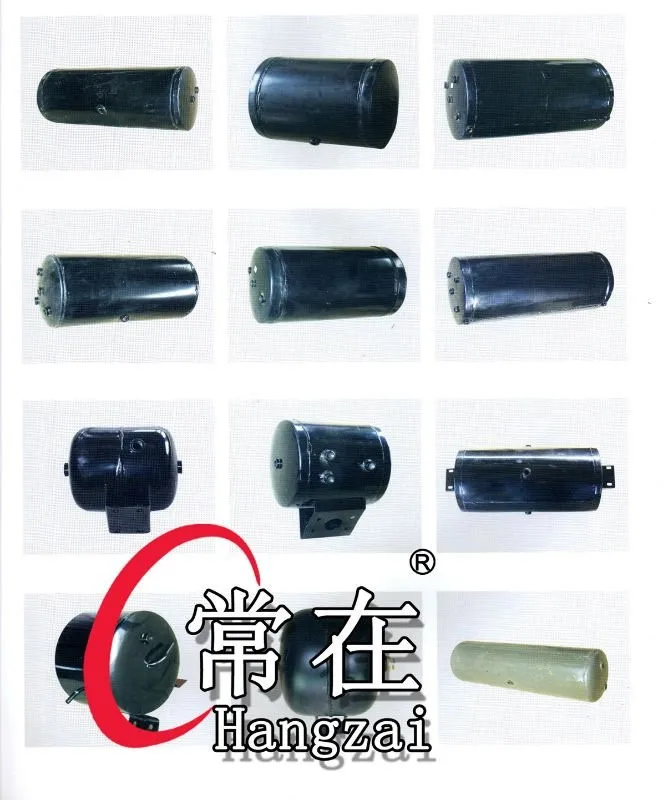 semi truck trailer air tanks