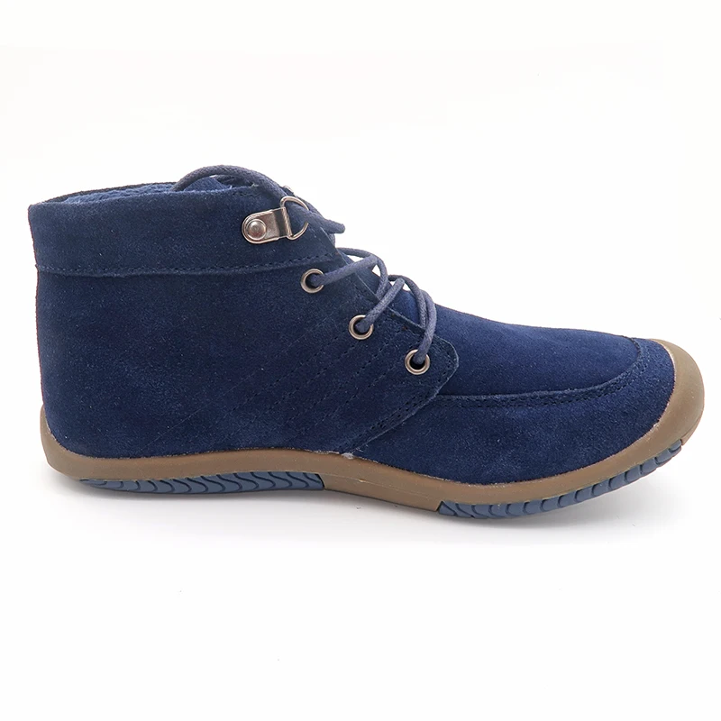 
Fur Lining Waterproof Women Suede Boot 