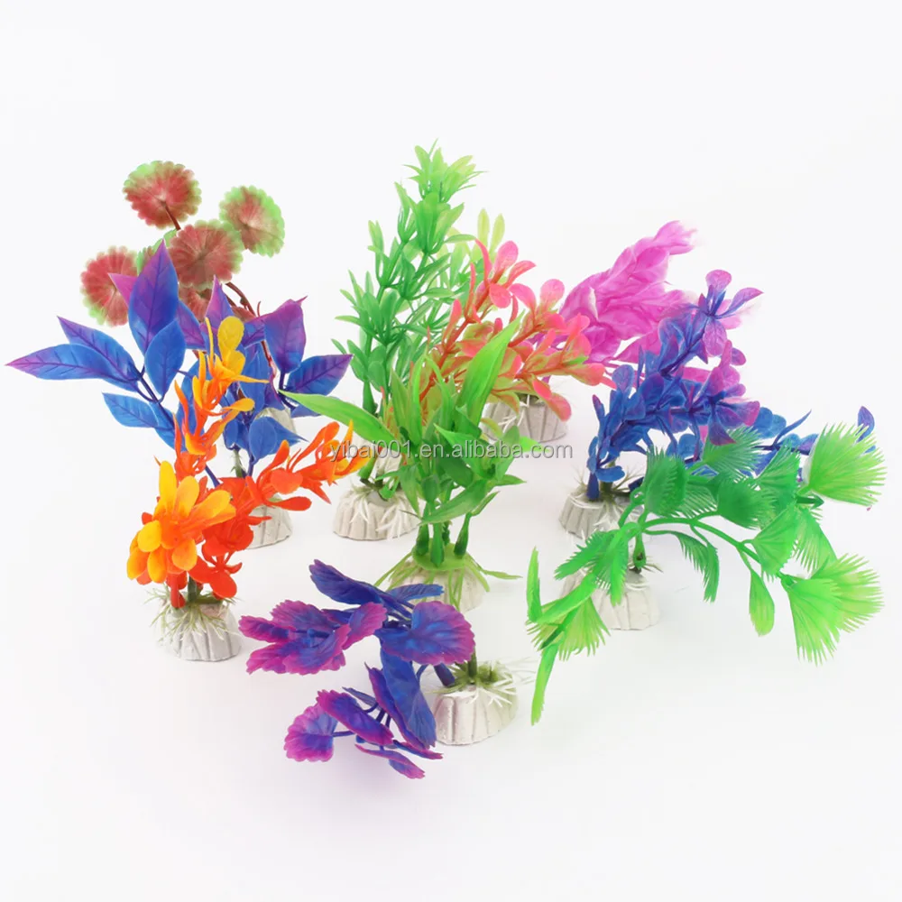 
Plastic Artificial Water Grass Aquarium Ornament Aquatic Simulation Plant Fish Tank Decoration Landscape Accessories 