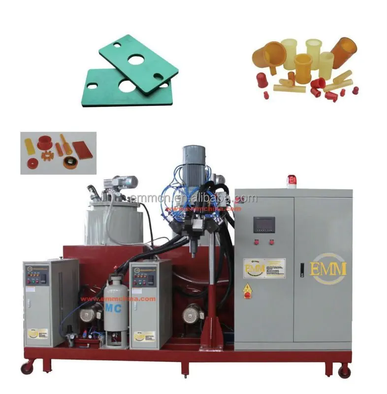 EMM088- 5 Three Components polyurethane elastomer continuous casting foam machine