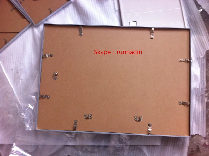 Wholesale Classical Colored PVC bildhalter 4X6 5X7 6X8 8X10 A4  61x91 Plastic Photo Frame For Poster Picture