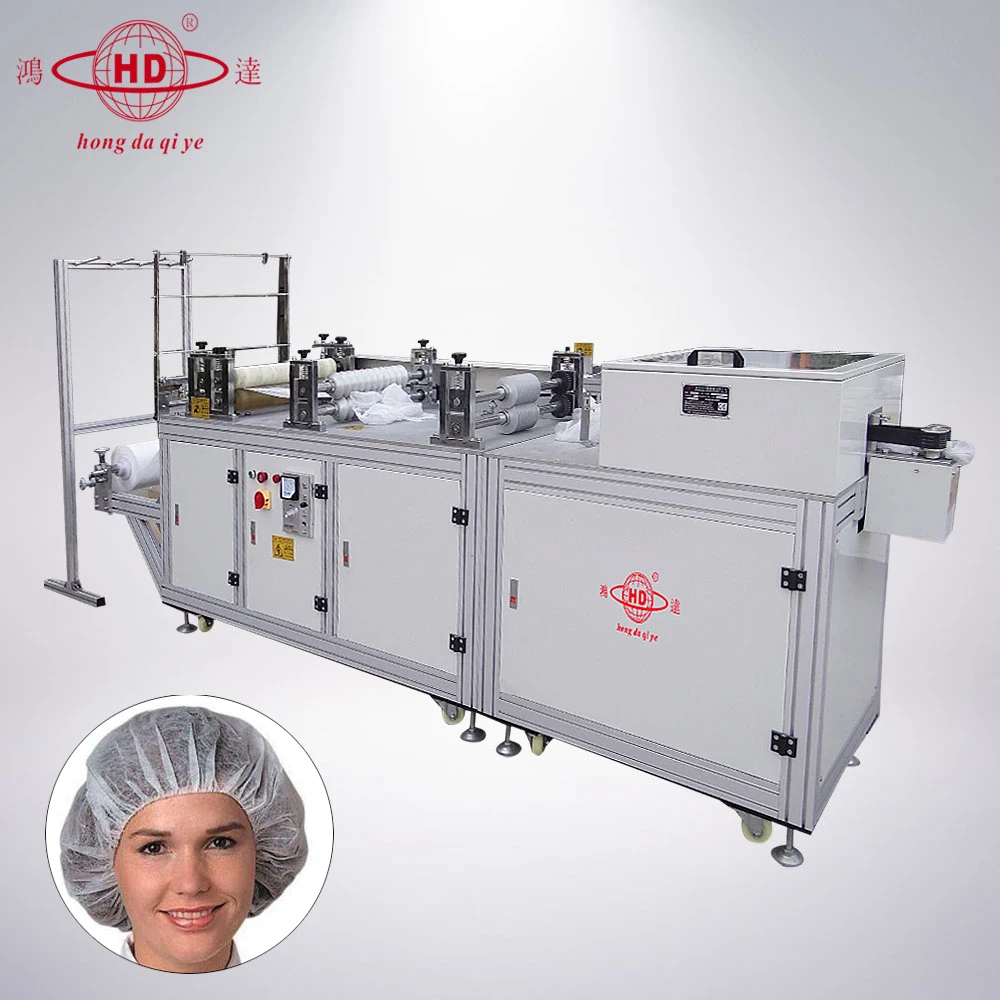 
Ultrasonic Disposable Surgical Cap Making Machine,Nonwoven Bouffant Cap/ Hat Making Machine 