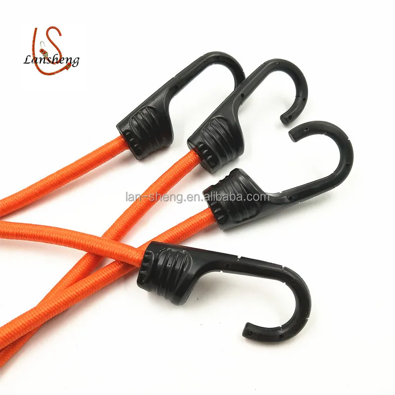 8mm heavy duty flexible polyester elastic cord bungee rope