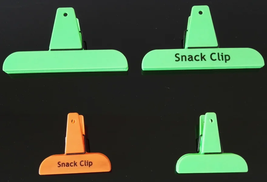 
Multi functional eco friendly food grade quick sealing promotional snack clip 