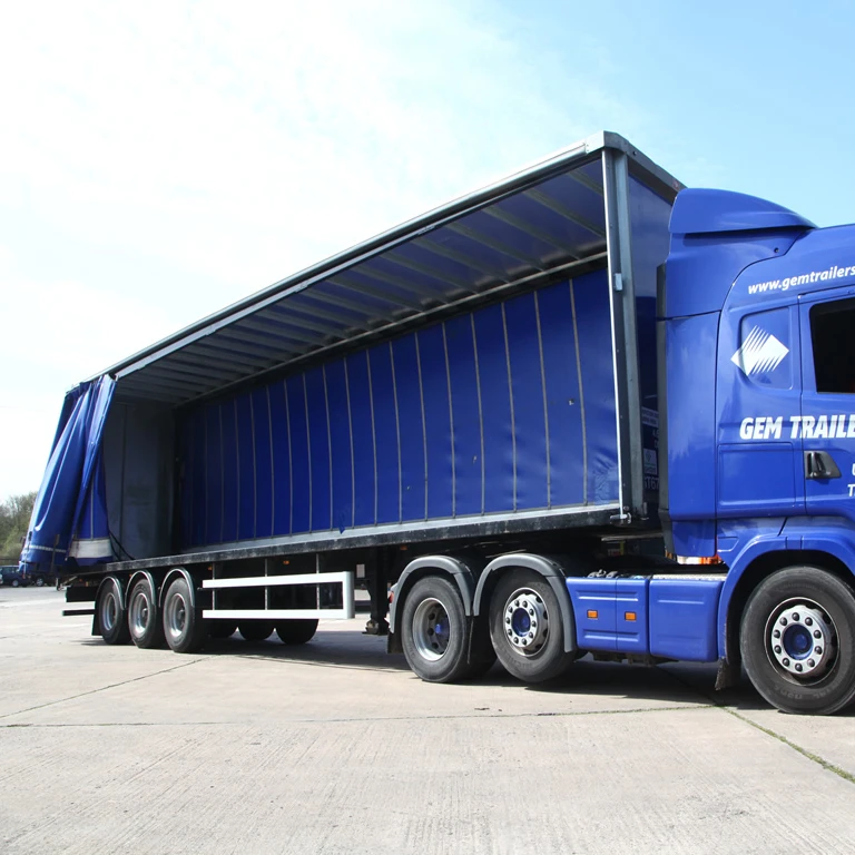 Сверхмощный синий брезентовый материал, брезентовый рулон, срок службы более 8 лет, грузовик из ПВХ