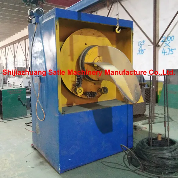 
Elephant nose type wire take up machine 