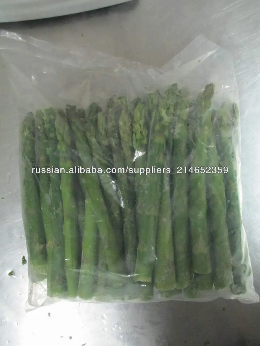 спаржа IQF + класс А = китайский экспорт замороженной спаржи