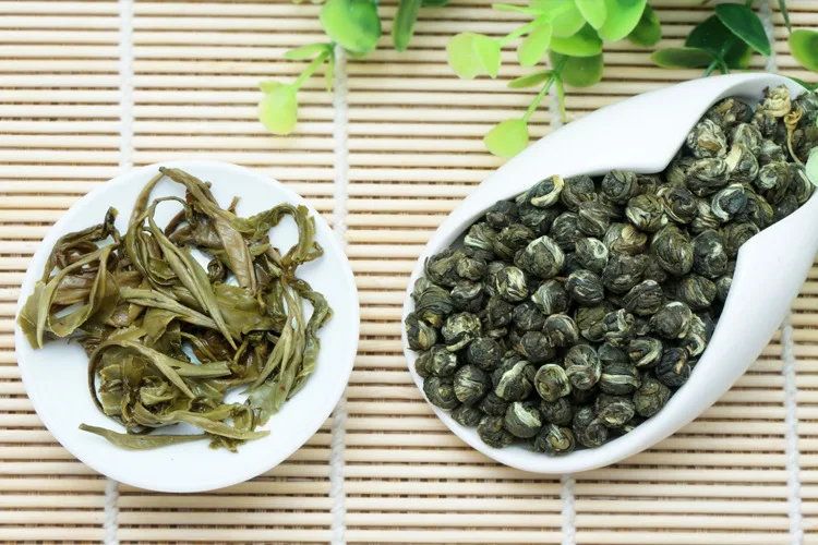 
Jasmine Tea dragon pearl green tea 