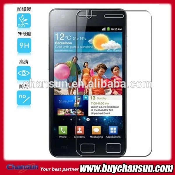 закаленное стекло экрана пленка для samsung галактики s2