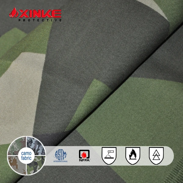 
camouflage polyester cotton hunting camo fabric 