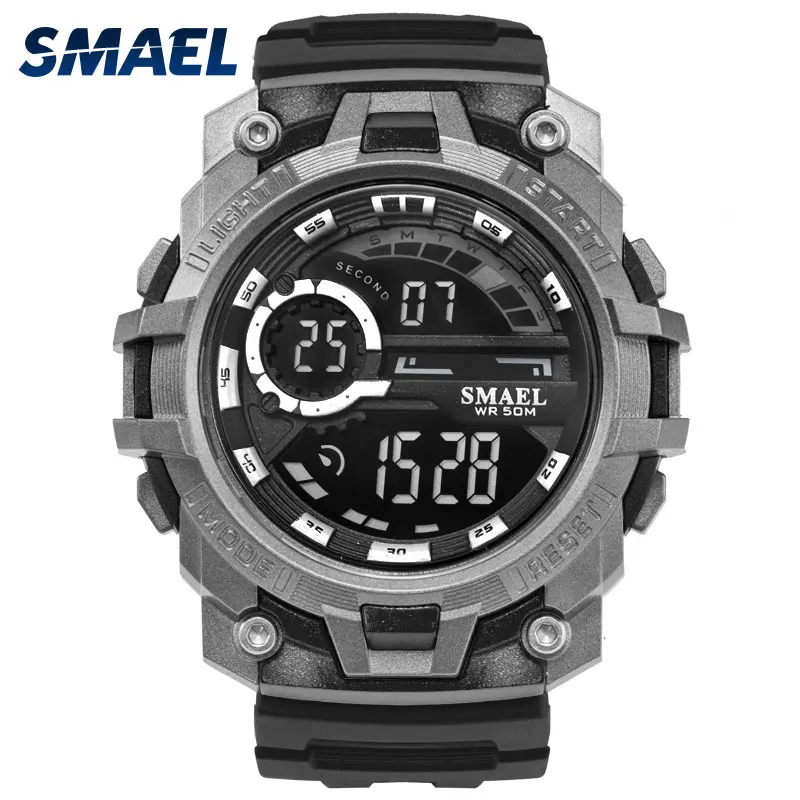 
Smael 2018 men 1701 wrist watch 5 atm waterproof sport watches 