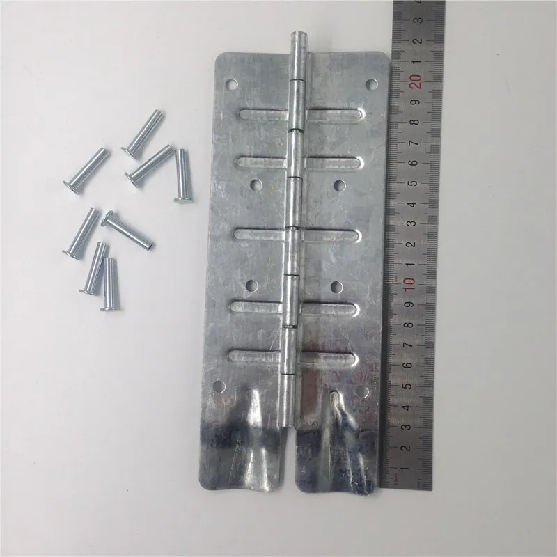 
260*80*1.2mm metal stamping pallet collar hinge for plywood box 