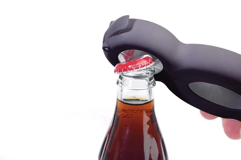 Распродажа недорогая пластиковая многофункциональная металлическая бутылка 5 в 1 открывалка для банок домашней кухни