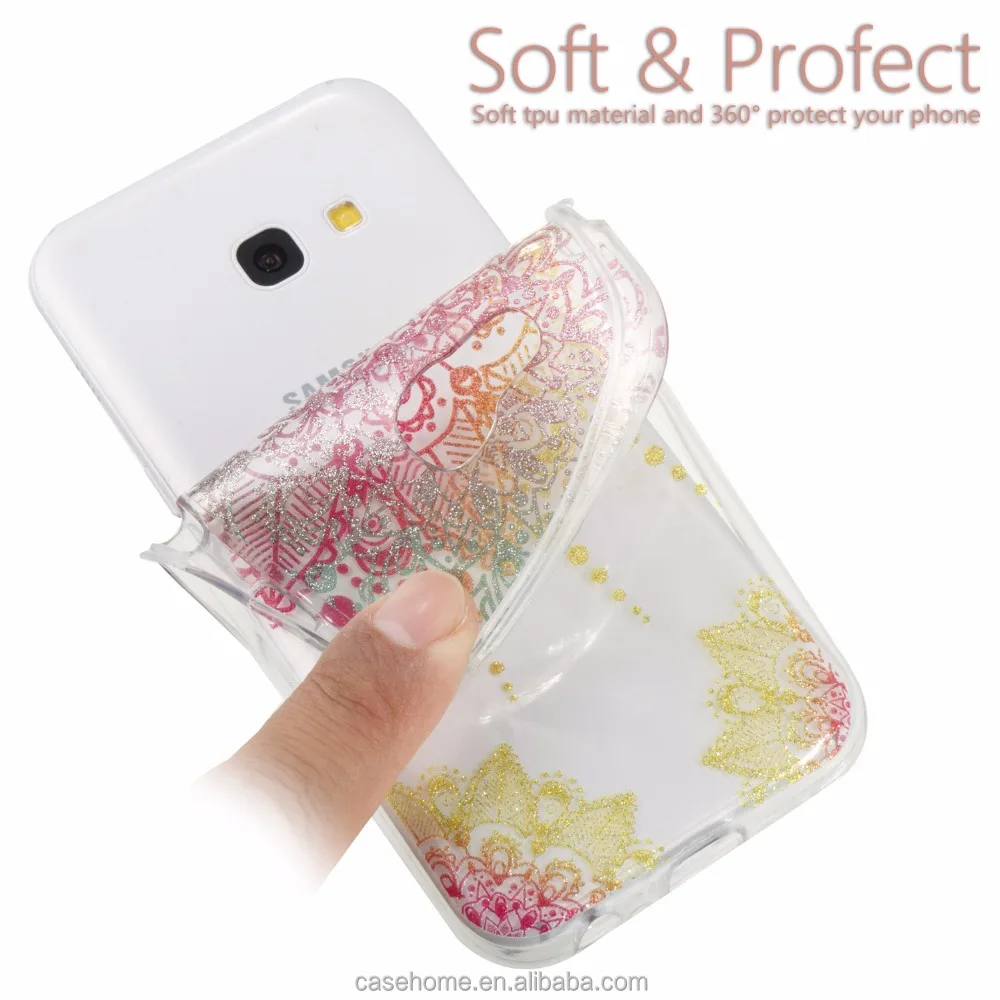 IMD transparent phone case for samsung A3 2017
