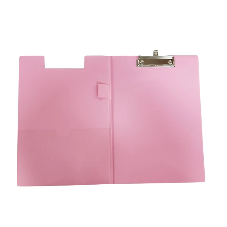 Clipboard Folder Portfolio PVC Cardboard Storage Clipboard with Cover for Letter Size A4 Writing Pad for Business School