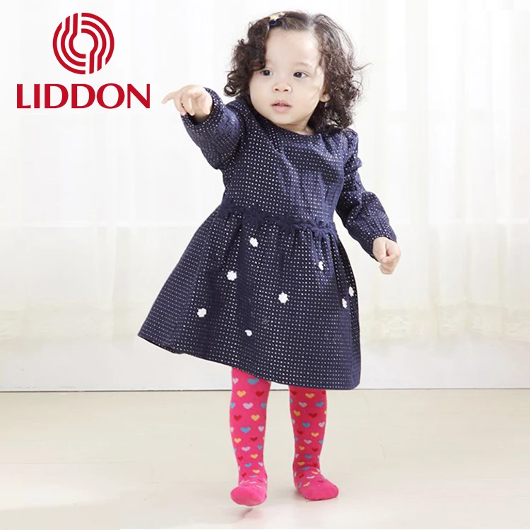 wholesale cheap price baby cotton tights, baby girls lovely design cotton tights