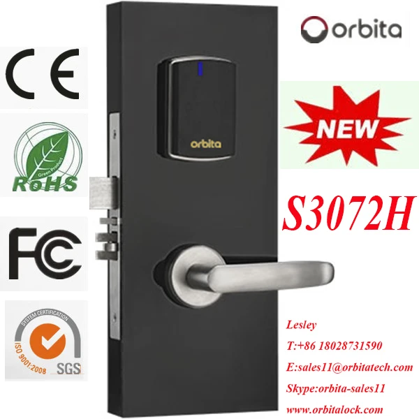 орбита доступа rfid отель замок двери раздвижные двери блокировки и цифровой замок двери
