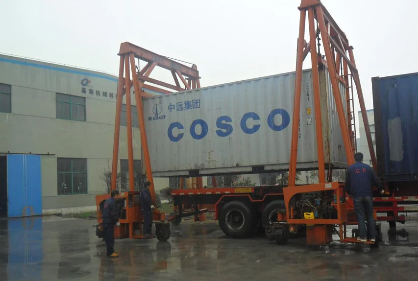 Top quality Straddle Carrier Gantry crane Gantry Container Crane for sale