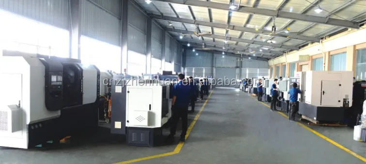 SL280 high speed high quality cnc turning lathe with C axis/slant bed gang tools small cnc turning machine