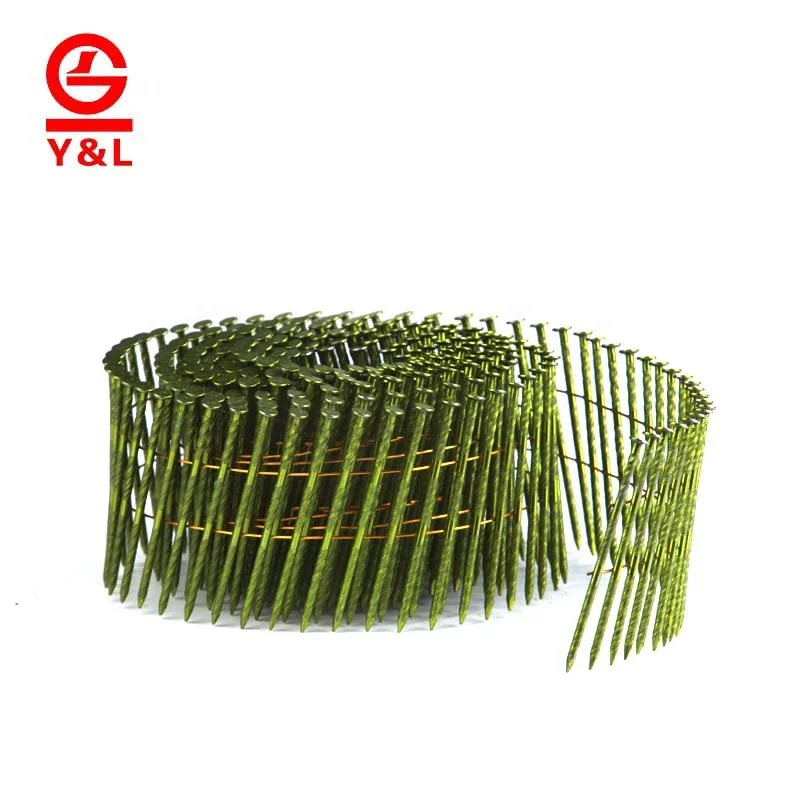 25MM-100MM Cheap Pallet Roofing Nails High Quality Gauge 16 Coil Nail Products