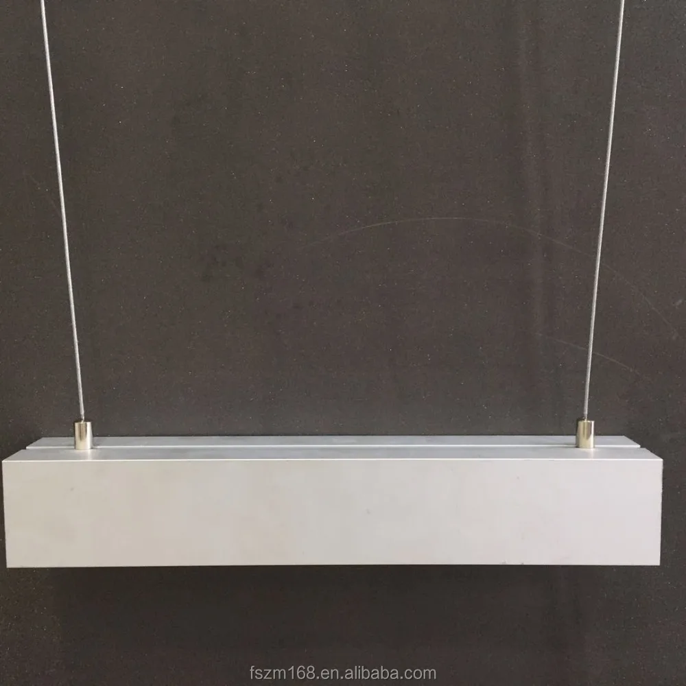 50*50mm Easy assemble aluminum led strip light profile/channel track/housing/mounting profile/shapes/linear