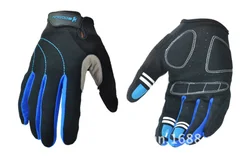 Cheap Winter Gloves Gel Palm Lycra Cycling Bike Gloves Damping Toweling Gloves