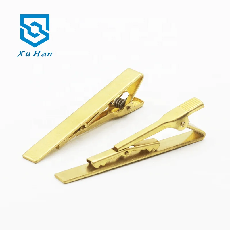 
Factory direct sale, metal environmental protection copper Blank tie clip for making fashion tie clip 
