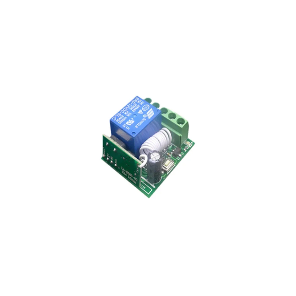 
DC12V10A1CH Relay Receiving Module and 433M Remote Controller Radio Frequency Transmitter 