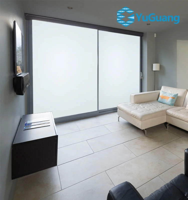 
New Arrival Switchable smart Glass Self-adhesive PDLC film for restroom 