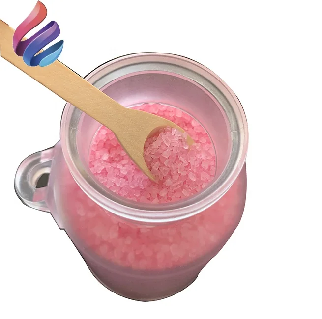 Розовые соли для ванны 300 мл 400 мл пластиковая бутылка