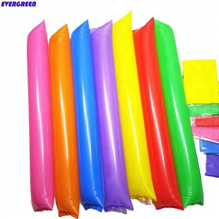 
Custom LOGO Printed Cheap LDPE Inflatable Cheering Sticks With Cheap Price 