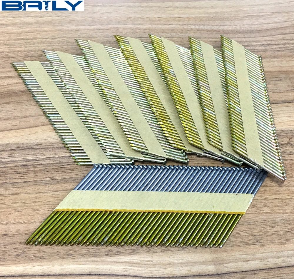 
High quality and cheap price Pneumatic Framing Nailer for 21 Degree Plastic Strip Nails 