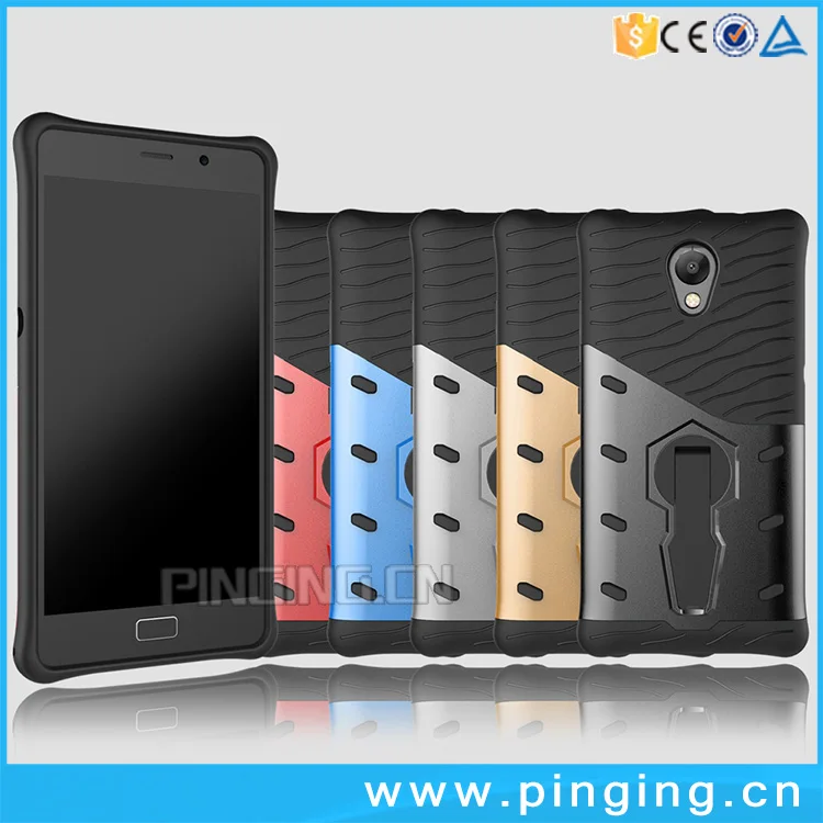 New Designed 360 degree rotation armor kickstand hybrid case for lenovo p2 back cover