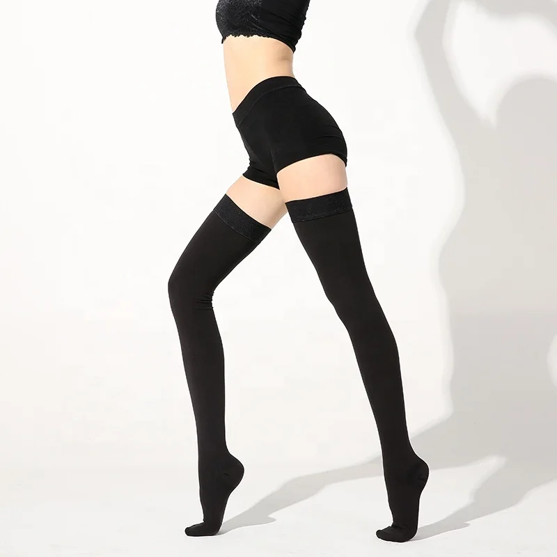 Medical 23-32mmHg compression socks thigh high stockings comfortable and beautiful socks