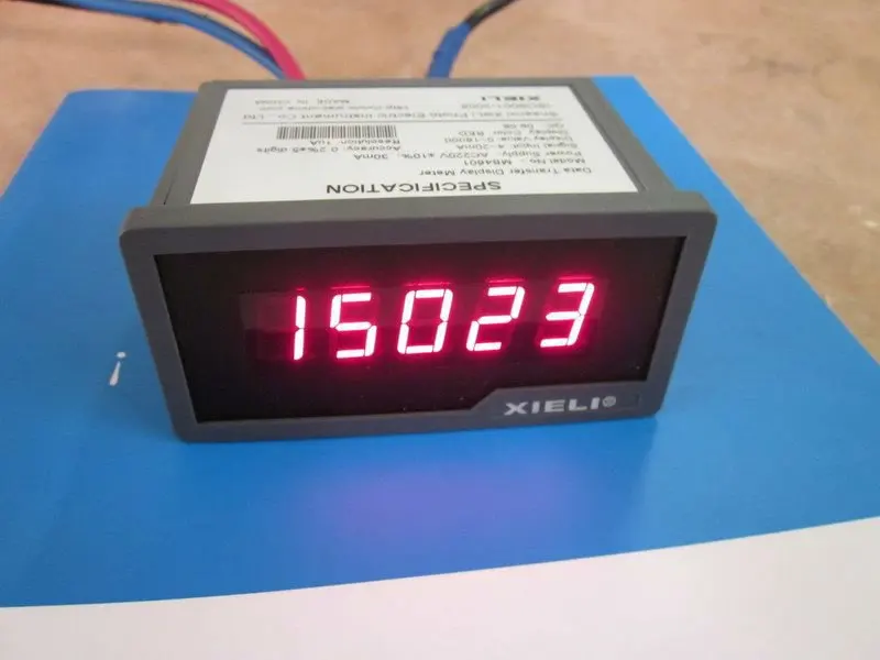  5 digit LED display Frequency