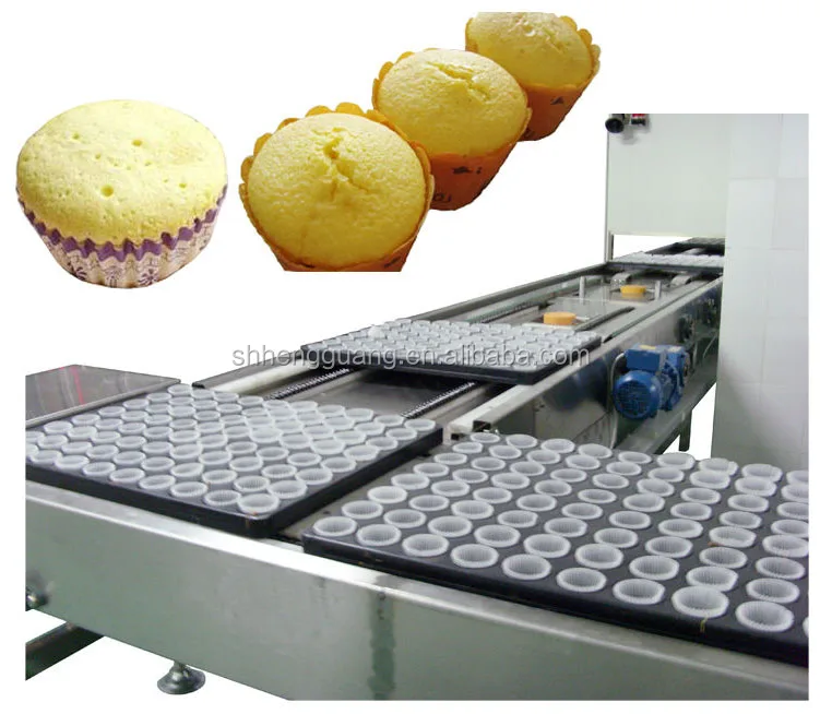 Completely automatic line cup cake machine