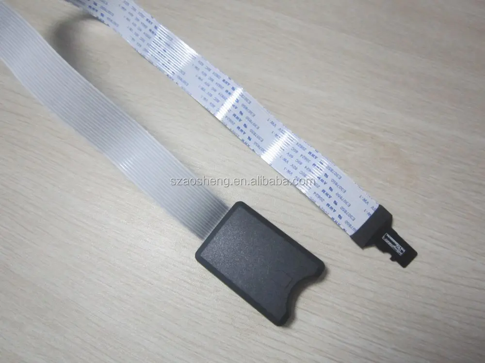 HOTCAKES Micro SD Card Extension Cable Micro SD male to SD female converter