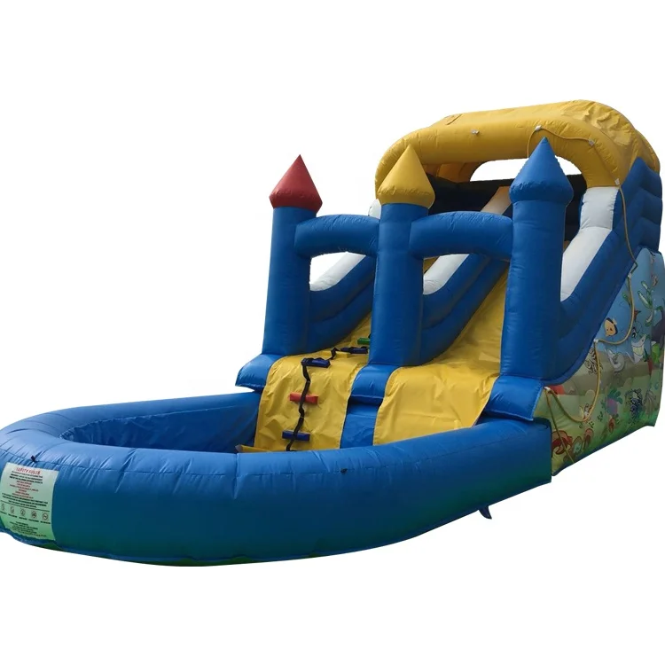 2021 сделанный на заказ дешевый аквапарк аквариум дети Aqua горка с бассейном