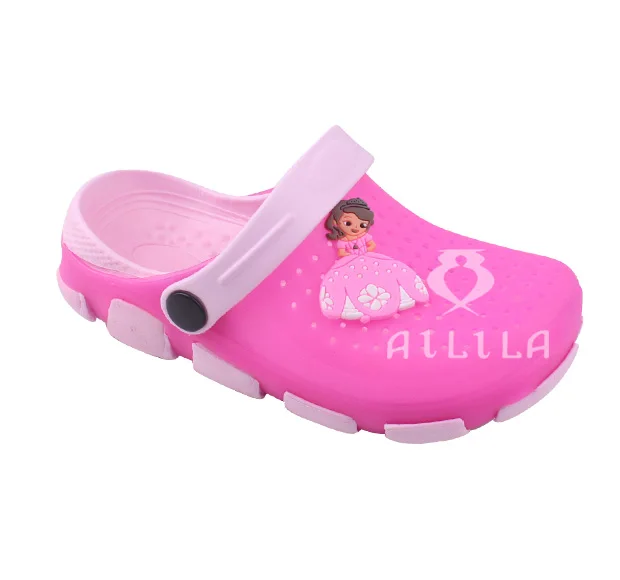 Kid summer plastic clogs
