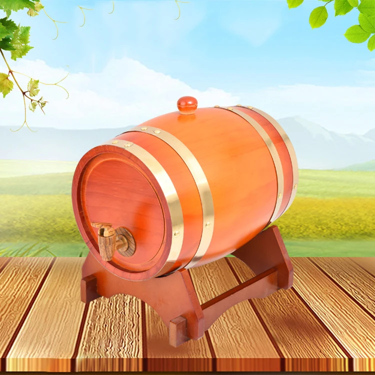 custom 5L whiskey beer wine tequila oak wooden barrel