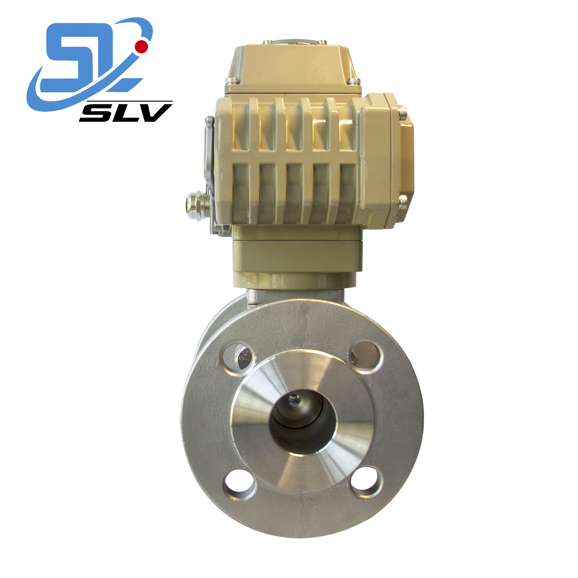 DN15 Electric Stainless Steel Carbon Steel Cast Iron Flange Ball Valve