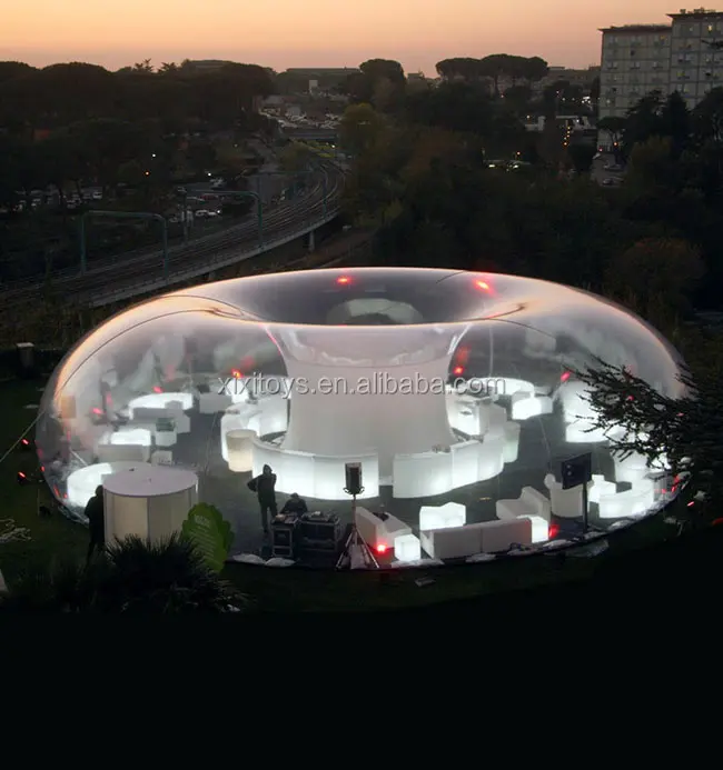 
 XIXI TOYS новая надувная прозрачная пузырьковая палатка для вечеринки/мероприятия, надувной прозрачный дом  