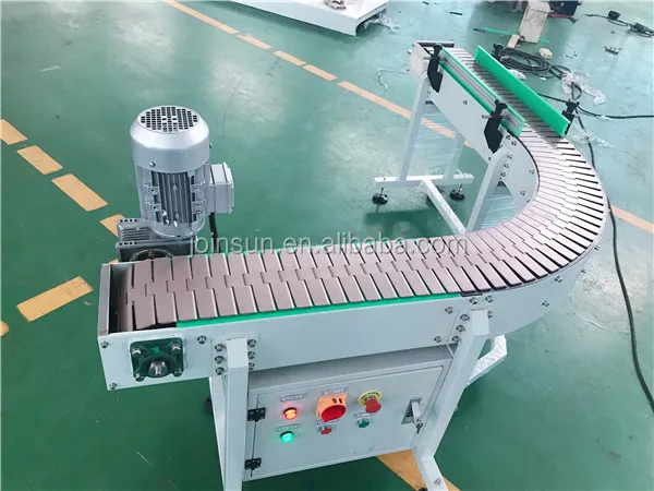 Plastic board slat chain conveyor bottle conveyor systems