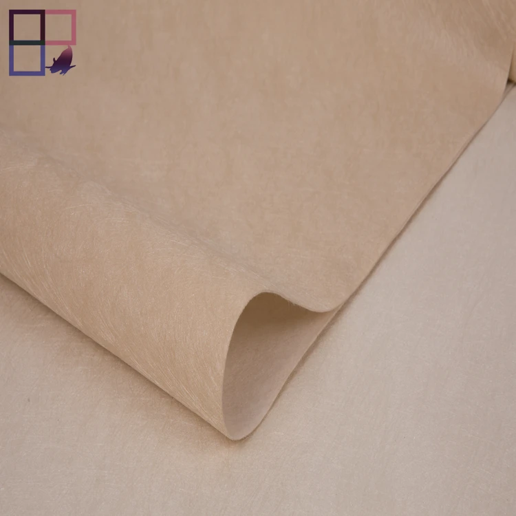 One piece type seamless High density wall cloth solid suede wall art non woven fabric other wallpapers