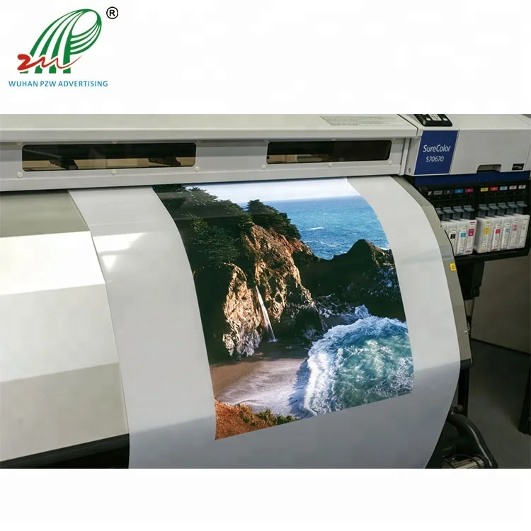 Flex Advertising PVC Banner/backlit printing of coffee shop logo