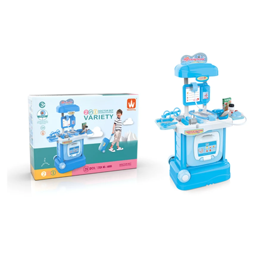 Hot sale pretend play game educational doctor toy set for kids